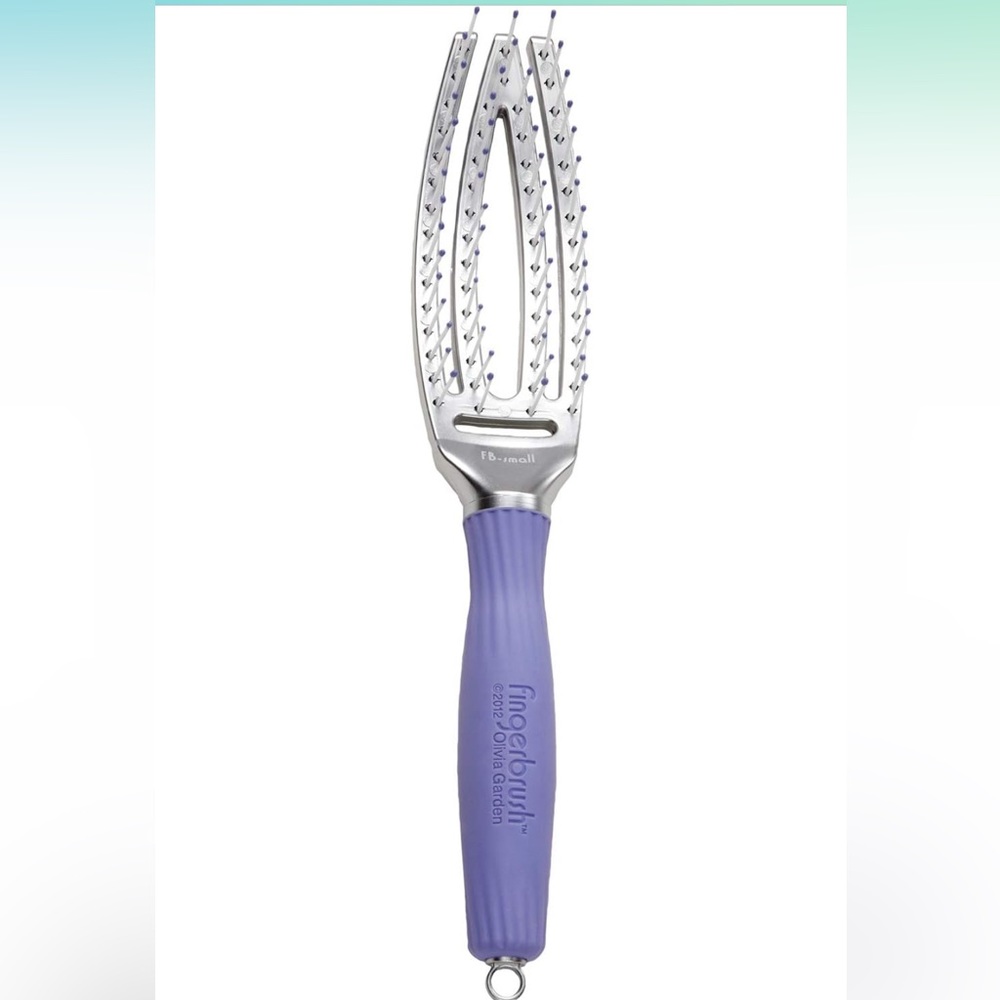 Olivia Garden FingerBrush Scalp-Hugging & Vented Paddle Hair Brush Small